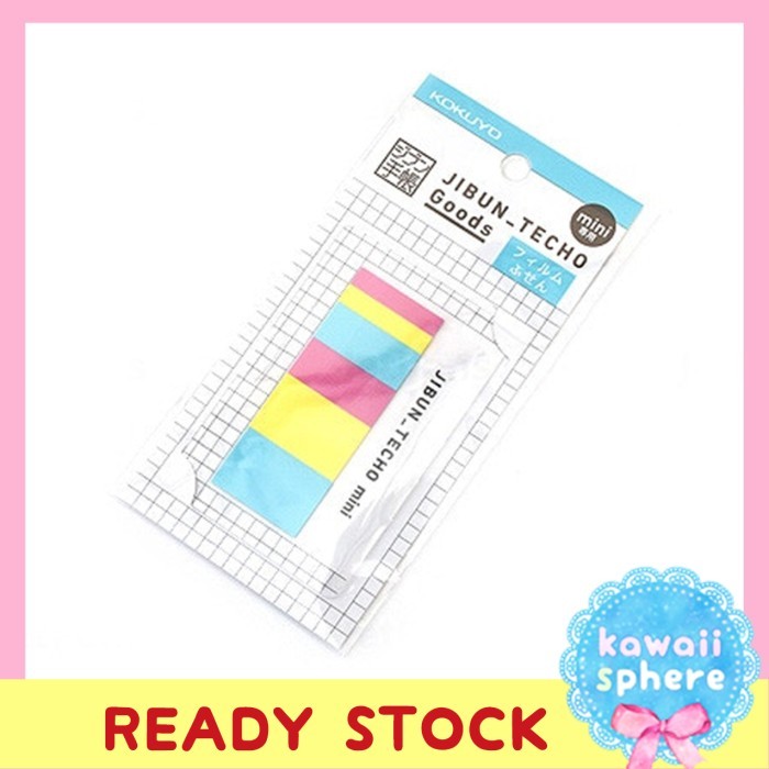 

Kokuyo Jibun Techo Film Sticky Notes Mini B6 Slim Film Fusen Ready