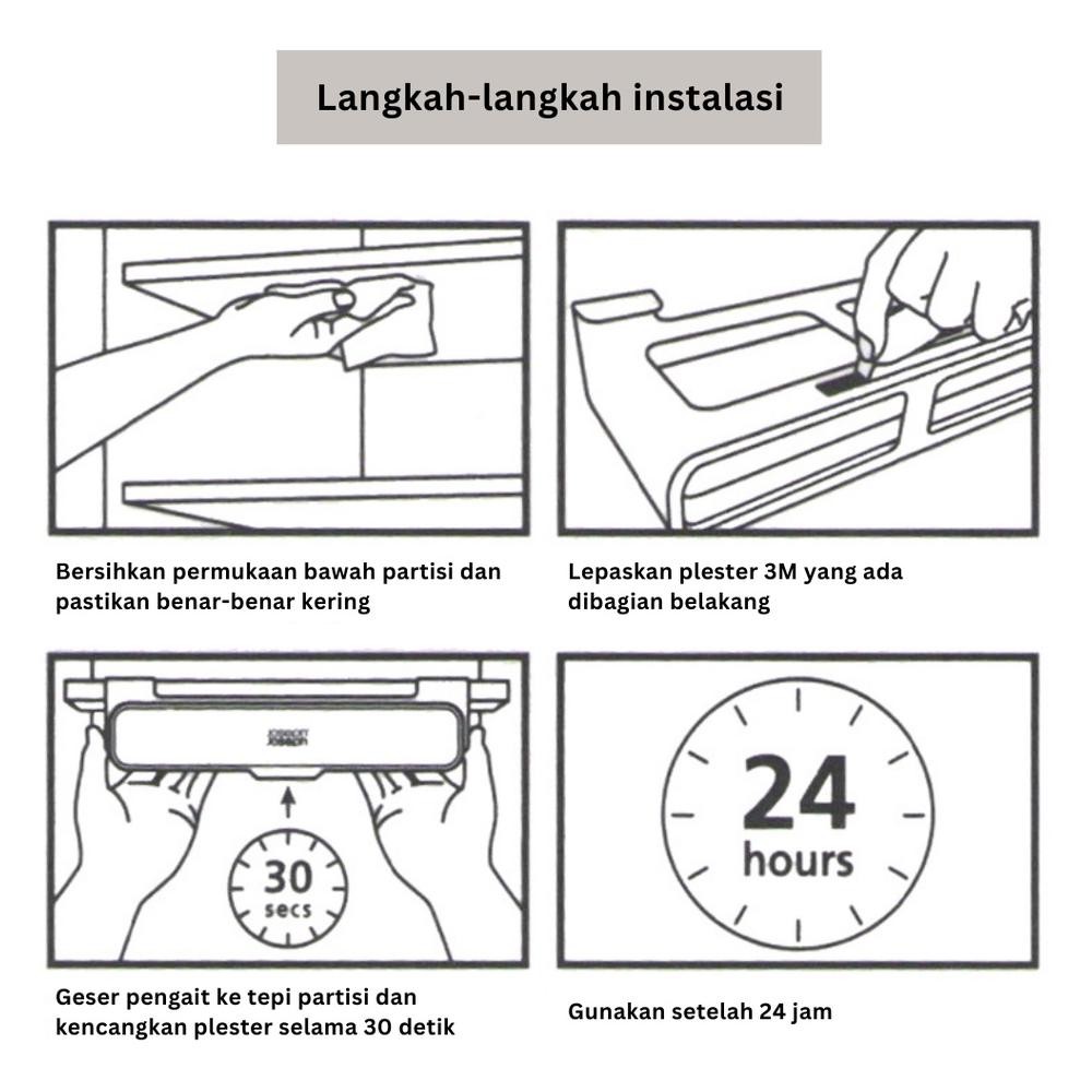 Souli Rak Bumbu Dapur gantung GRATIS 6 Botol / Rak bumbu botol