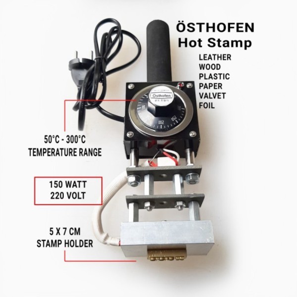 

mesin emboss hot stamp osthofen handheld Murah