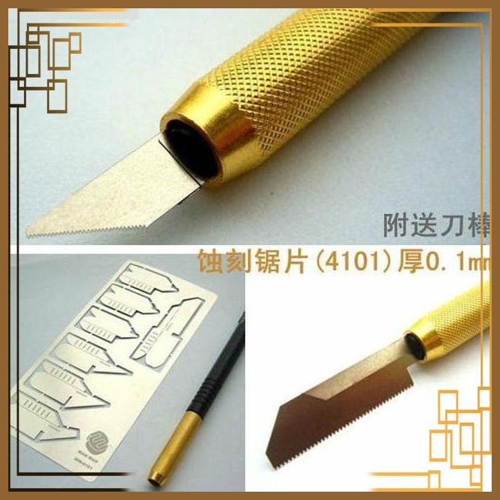 

[KSH] PHOTO ETCHED MODELLING SAW SET - TYPE A (THICKNESS 0.1MM)