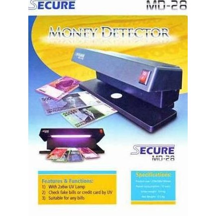 

TERSEDIA ALAT TEST DETEKSI UANG SECURE MD28 / MONEY DETECTOR TESTER MD 28