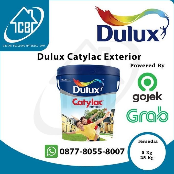 CAT TEMBOK DULUX CATYLAC PUTIH WHITE - 25KG