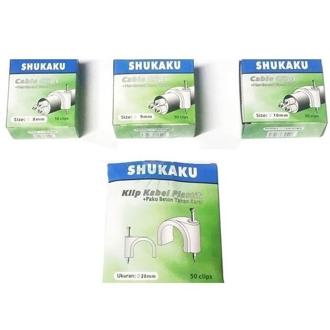 

TERBARU - Klem Kabel / Clamp Kabel / Kabel Clips Shukaku 8mm