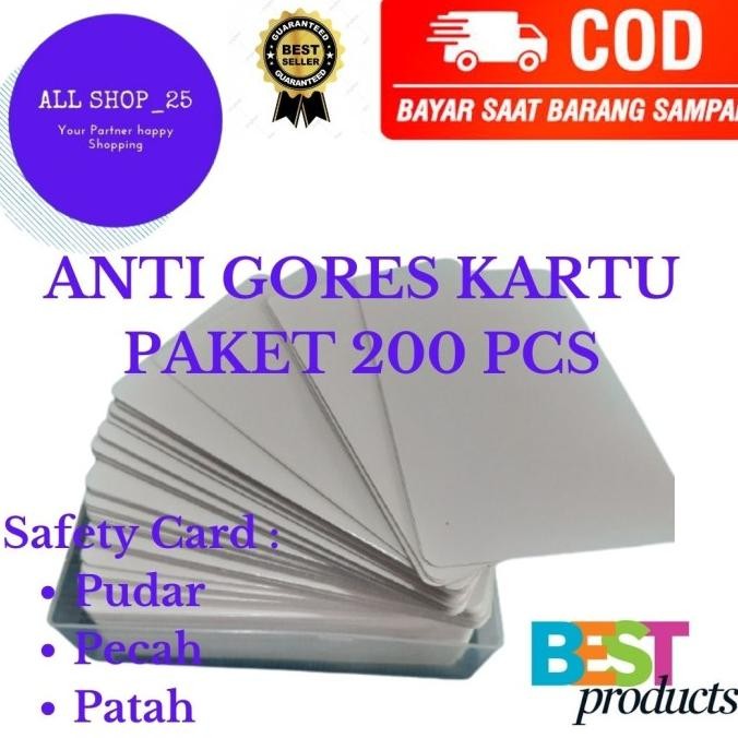 

HARGA GROSIR JUAL pelindung kartu atm/ Plastik laminating Di Cianjur