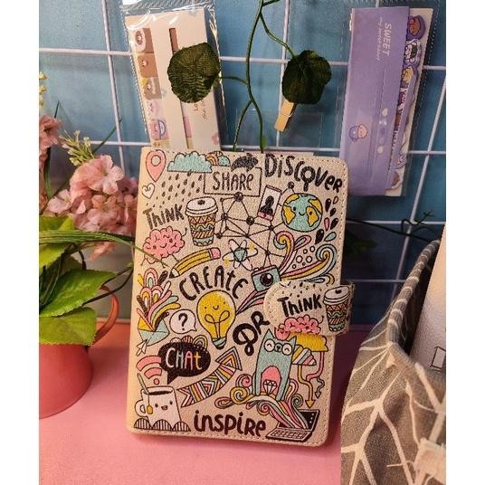 

1 Paket Binder Motif A6 Budgeting Keuangan Financial Planner Zipper Poet Loose Leaf Tabungan Target Logam Mulia Sinking Funds Fund Catatan Cashflow Daily Planner Saving Jar