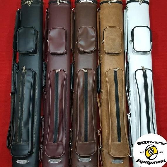 Tas Billiard Cue Case Billiard 2x2 Merk Maycarella BEST SELLER