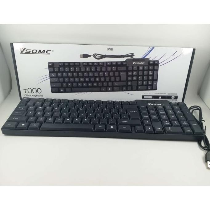 NEW Keyboard USB YSOMC T000+mouse paket