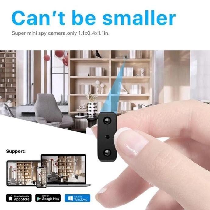Kamera Kecil Tersembunyi Pengintai Wifi Camera Cctv Mini Spy Cam Js54 Original Dan Terpercaya