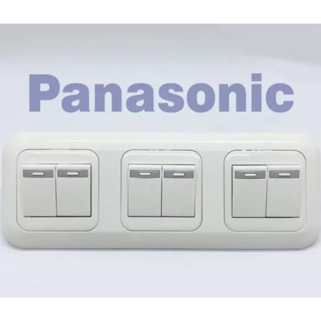 

TERSEDIA SAKLAR TRIPLE SERI TANAM PANASONIC WEJP 7823W + WEJ 5531 +WEJ 30029