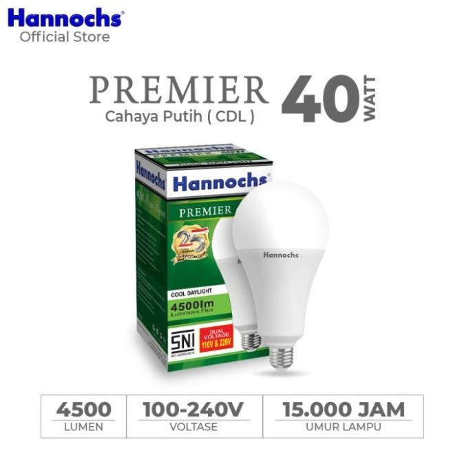 

TERSEDIA LAMPU LED HANNOCHS 40W 40 WATT