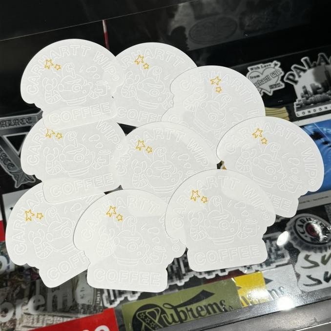 

TERLARIS - CARHARTT WIP - COFFEE STICKER TRANS