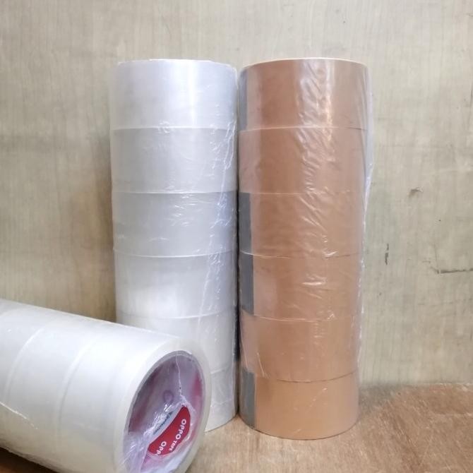 

NEW lakban bening lakban coklat per 1 rol