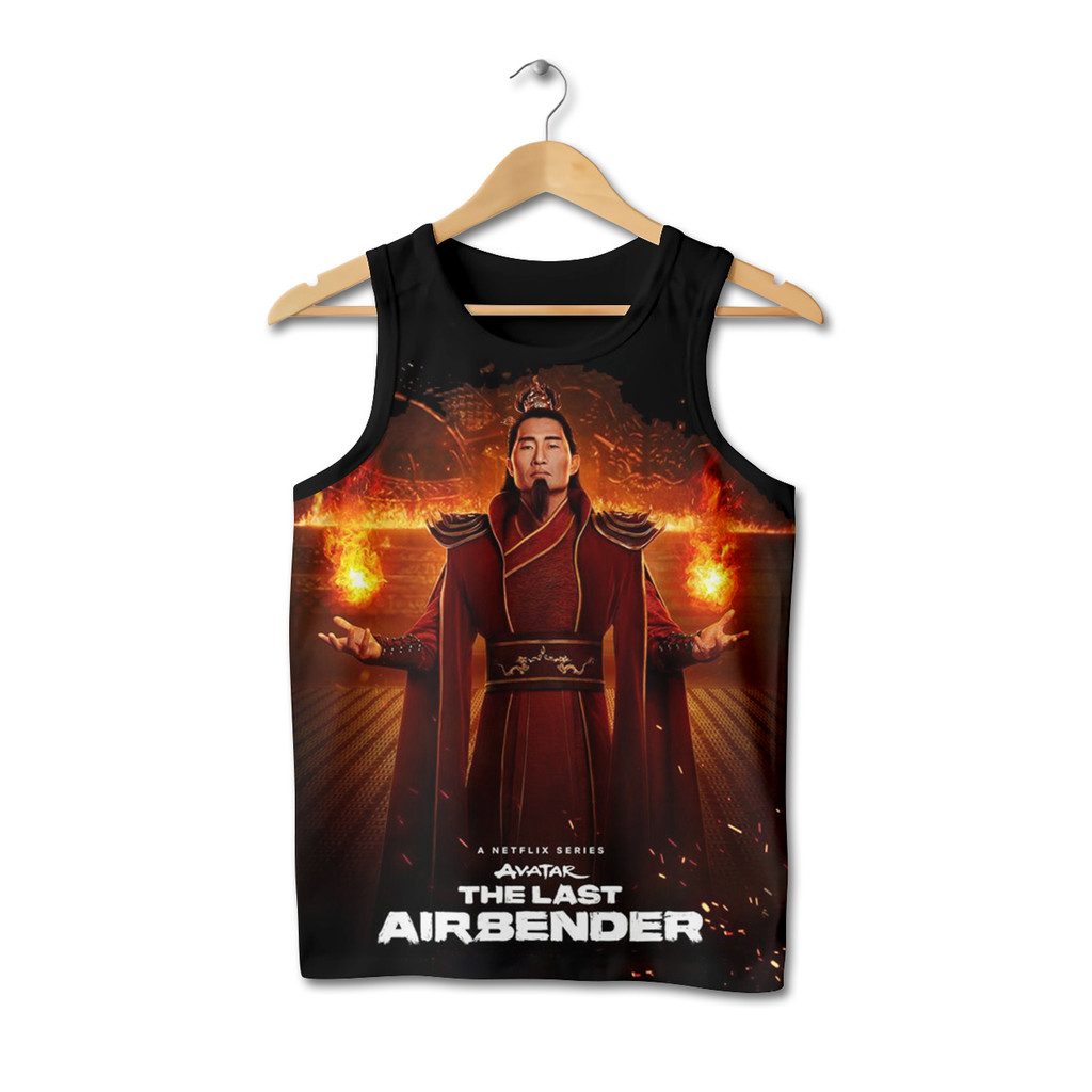 Kaos Singlet Lekbong Anak Avatar Baju Anime 3D Singlet-Avatar-10-designWD Untuk Usia 1-12 Tahun