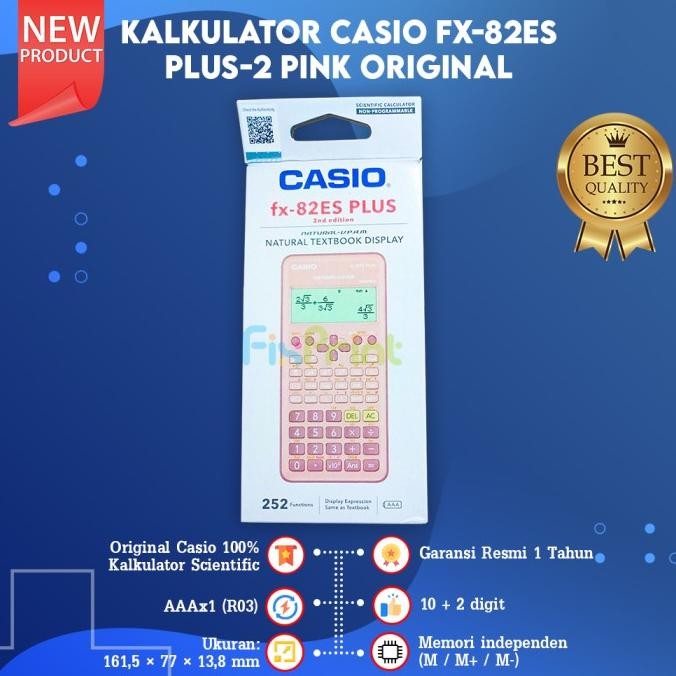 

TERMURAH Kalkulator Casio fx 82ES PLUS-2 Calculator Scientific New Original