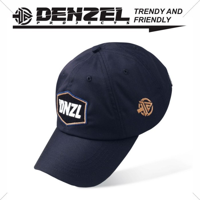 Promo Denzel Dz 22 Topi Baseball Navy - Topi Distro - Topi Pria