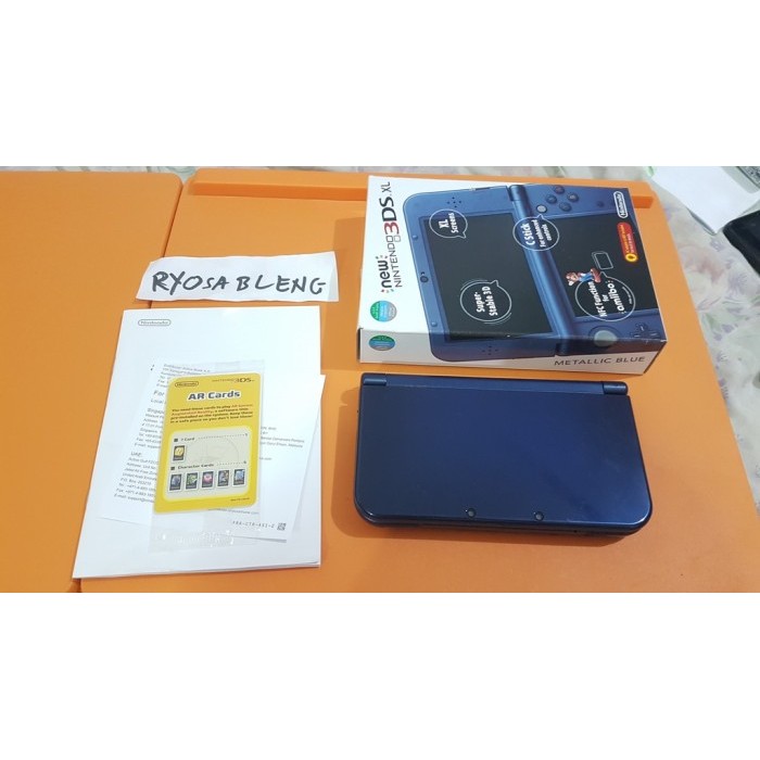 NINTENDO NEW 3DS XL BLUE - CFW LUMA 32GB N3DS