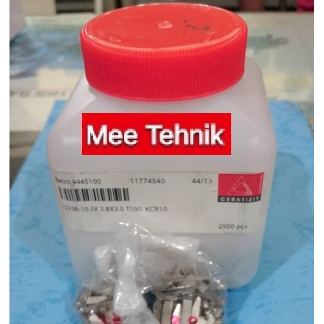 Ready Stock Saw Tip Tct Carbide Ceratizit 3.8