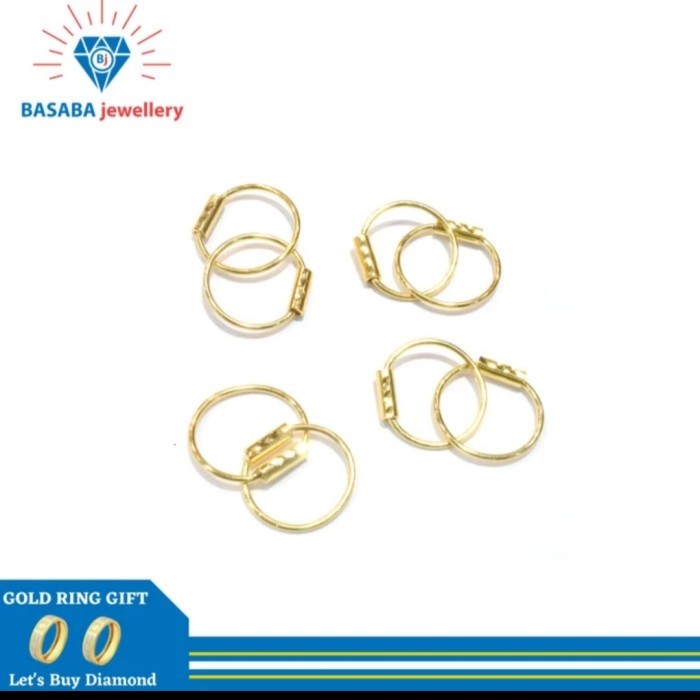 Anting gipsy / anting anak / anting emas / anting baby