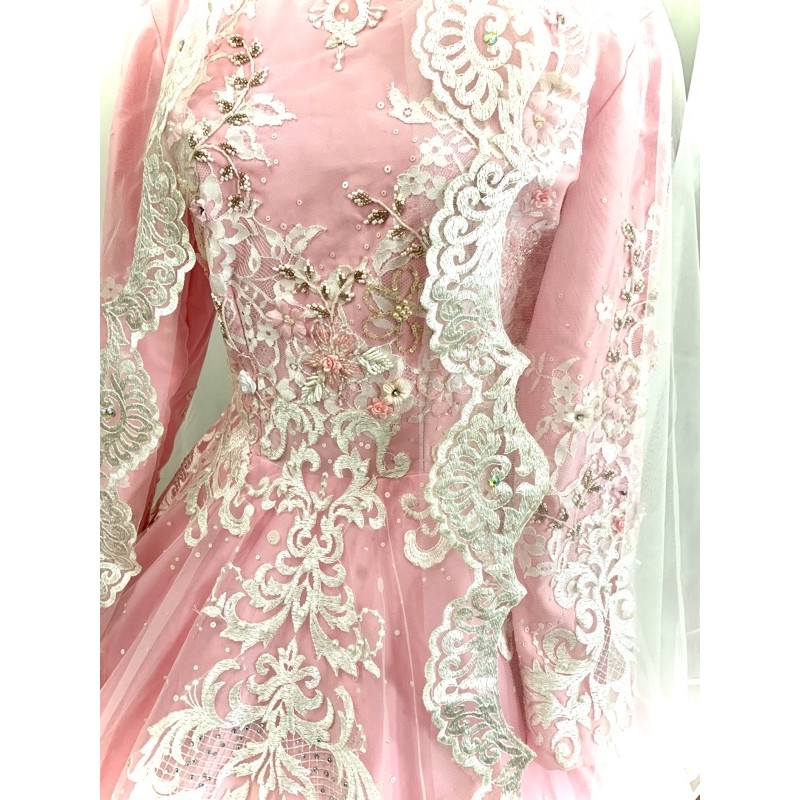 For Sale baju pengantin wedding dress muslim