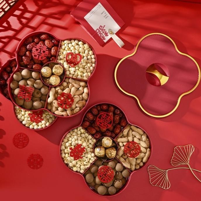 

Tempat Snack/Kotak Permen Coklat /Hamper CNY Imlek/Clove box premium