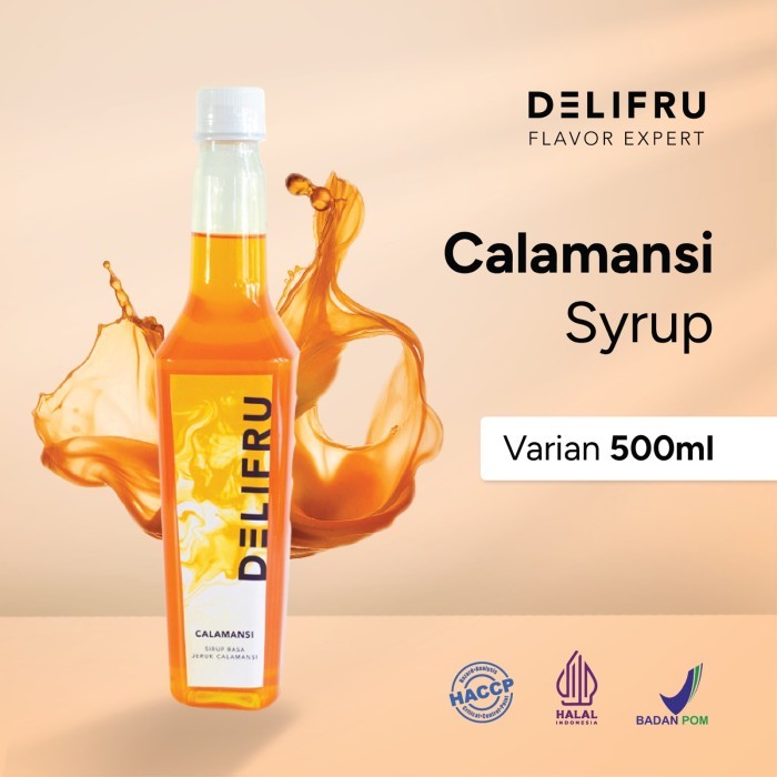 

HRG DISKON Delifru Syrup Calamansi - Sirup Jeruk Kalamansi 500 ml