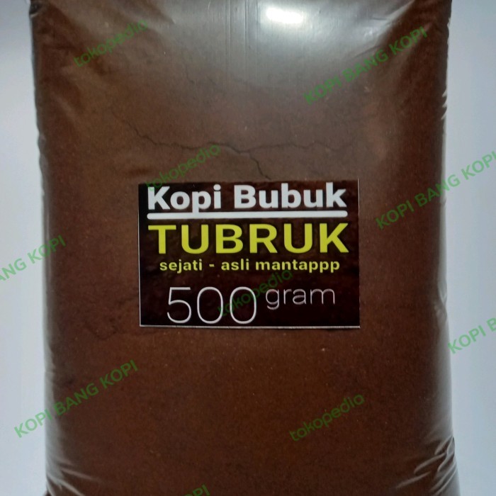

PROMO Kopi Tubruk Asli, isi bersih 500 gram, ringan tapi mantapp, dijamin