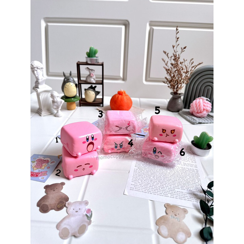 READY STO kirby tofu squishy