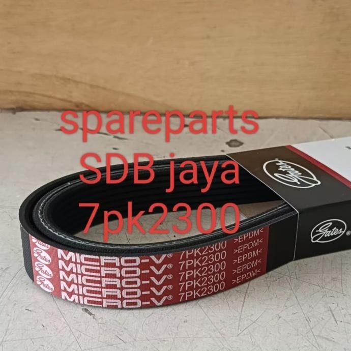 tali kipas/fan belt v-belt fanbelt innova reborn bensin 7pk2300 Gates PREMIUM