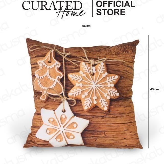 

Curated Home Sarung Bantal Natal - Christmas Cookies [45X45]