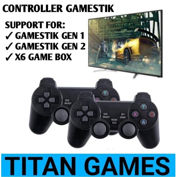 Wireless Controller Game Stik Gamepad Controller X6 Game Box Stik