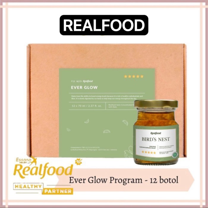 

Bagus Realfood Ever Glow 1 Botol ( Minuman Sarang Burung Walet )