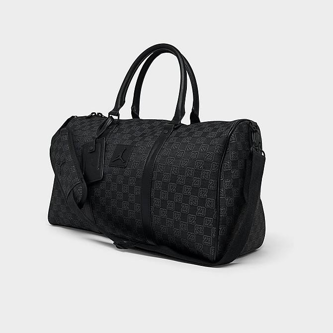 Promoo Jordan Monogram Duffle Bag 25L Black Hitam MA0759-KK2 Duffel Tas Nike Air Jordan Original