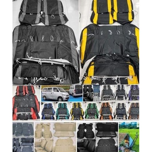Sarung Jok Granmax Minibus/Kulit Jok Mobil Daihatsu Grand Max Minibus Best Quality