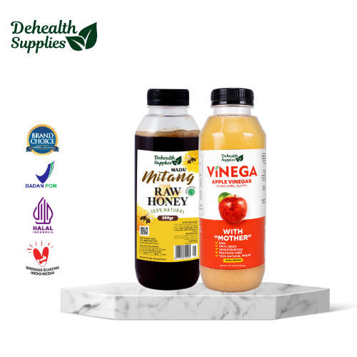 

MURAH Dehealth Supplies PAKET CUMA ( cuka apel dan madu ) 500ml