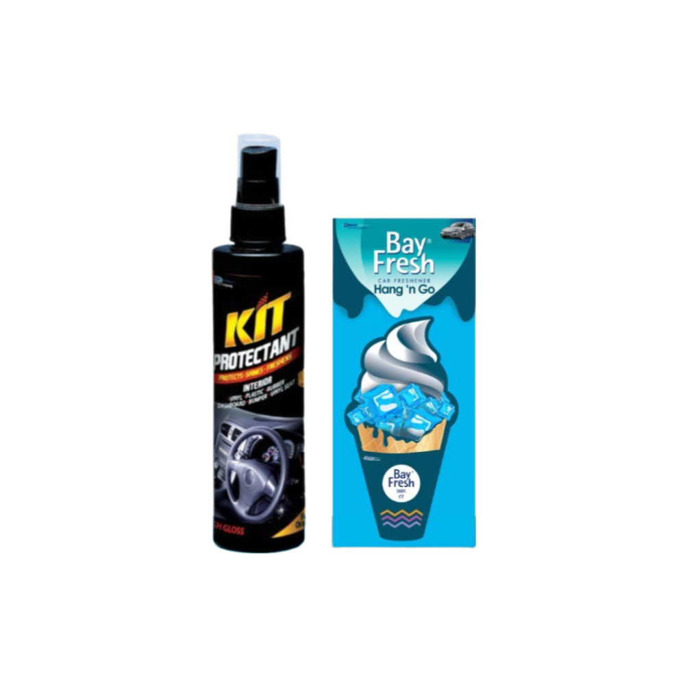 Kit Paket Pengharum & Perawatan Interior Mobil