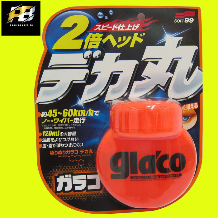 Soft 99 Soft99 Glaco Big Coating Kaca Mobil Cairan Kaca Anti Air Hujan