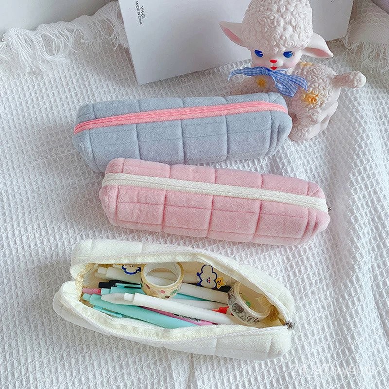

Pencil Cases For Girls Kawaii Stationery Pencil Bags Plush Trousse Scolaire Pillow Estuche Piornik School Supplies Pencil Pouch FNYI