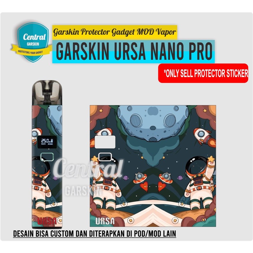 Promo2pcs - Ursa Nano Pro 01 Green Garskin Stiker/not Case Premium Quality CustomCOD