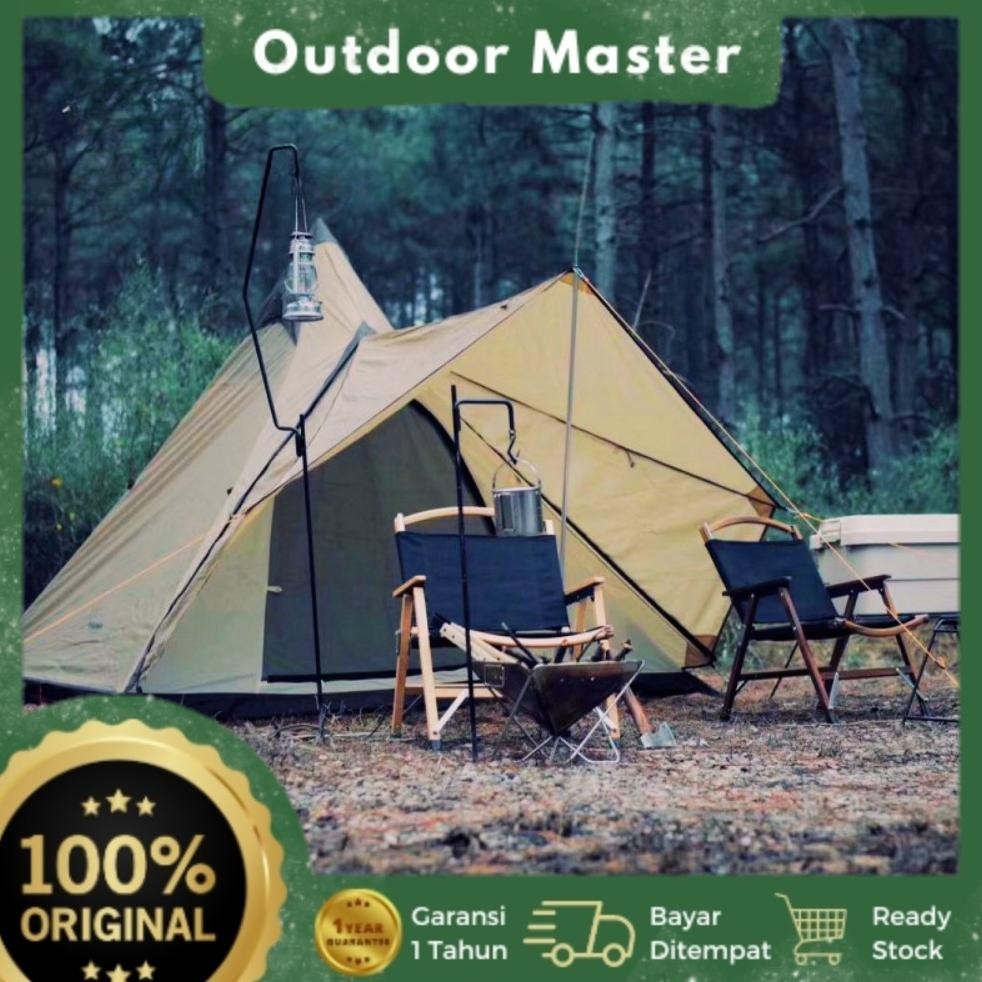 Hab Outdoor Master Bergaransi 1 Tahun Tenda Camping Vidalido Model Teepee Ms Glamping Outdoor Double