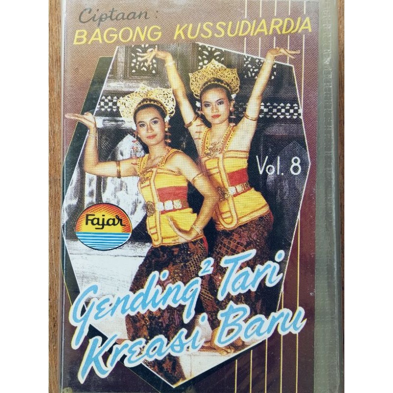 kaset pita Gending tari kreasi baru vol 8