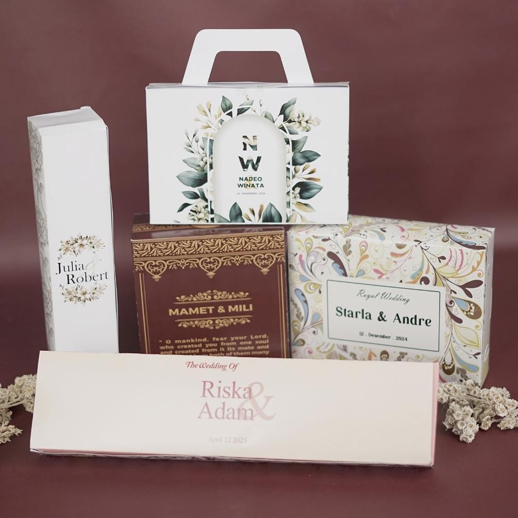 

Packaging Box Full Warna Print, Cantik Elegan tersedia berbagai ukuran