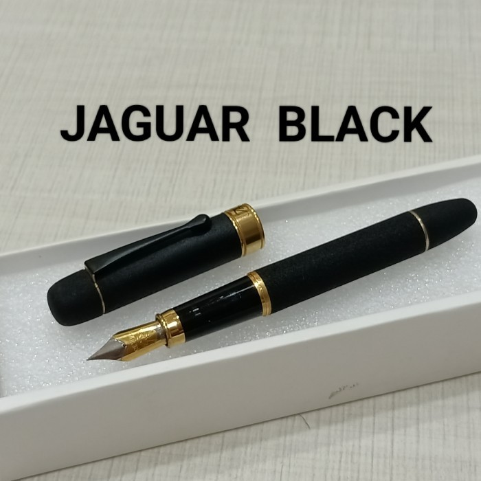 

Farizal - Pena Jaguar Black Fountain Original No Parker Sheaffer Waterman Pilot Pelikan Platinum St