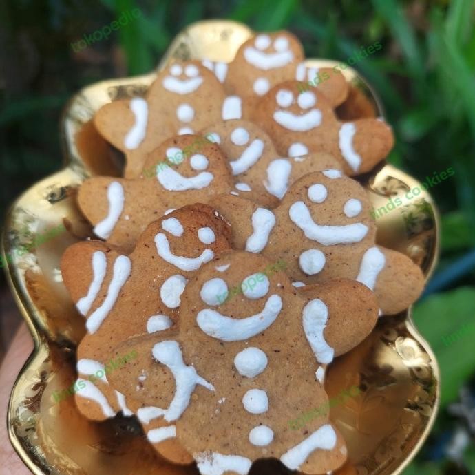

kue kering jahe / gingerbread man cookies / gingersnaps cookies ZS01