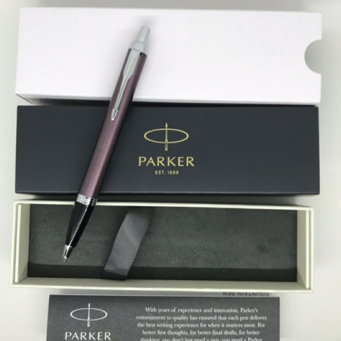 

Farizal - Pen Parker New Im Light Purple Ct Ballpoint M.Blk Tb