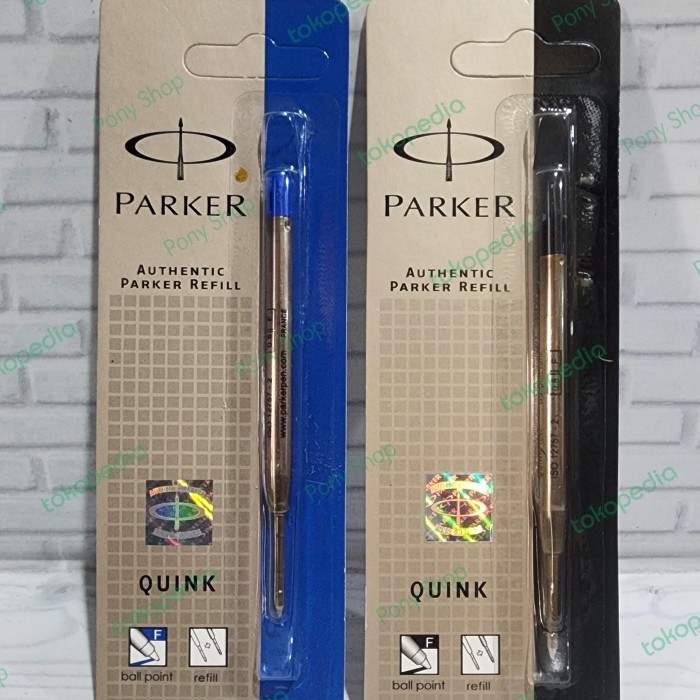 

Farizal - Refill / Isi Pen Parker Ballpoint Original Black / Blue Fine Point