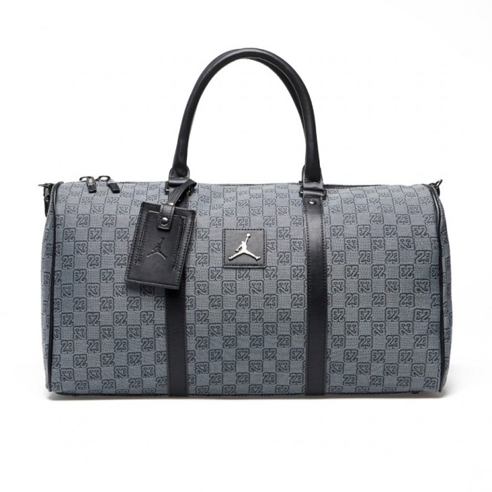 Tas Jordan Monogram Duffle Bag Grey