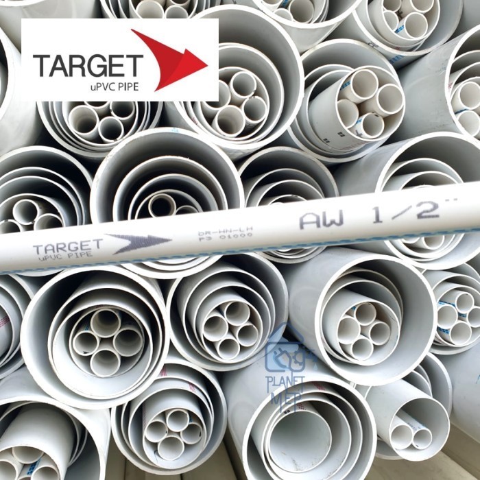 &<&<&<&] TARGET PIPA uPVC AW 1/2 - 5 inch / PIPA PVC PARALON METERAN