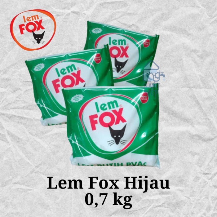 

```````] Lem FOX Hijau 700 gram