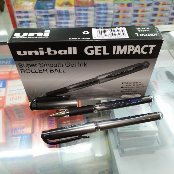 

Ready Bolpen Uni-ball GEL IMPACT UM-153s black