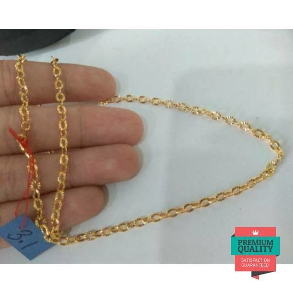 Promo Kalung emas asli kadar 875 model vanessa kalung nori 3 gram Keren